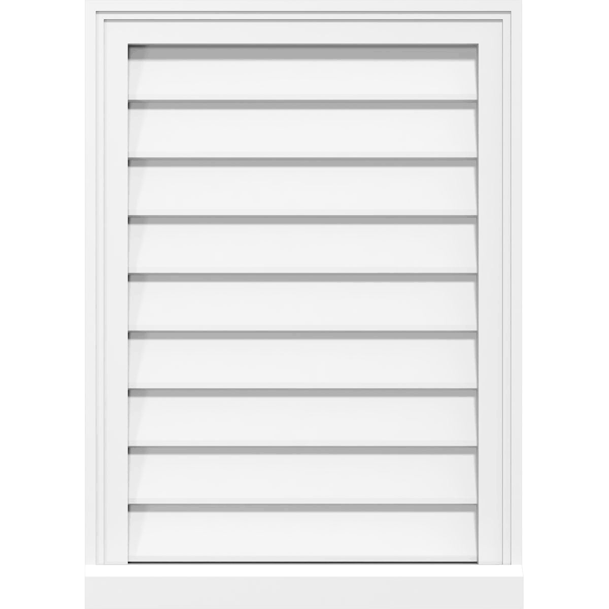 PVC Gable Vent R654
