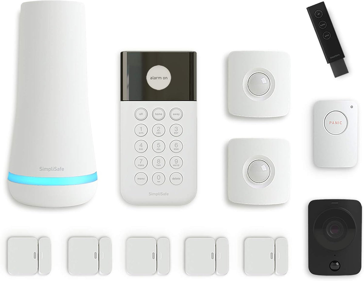 12 Piece Wireless Home Security System with HD Camera I694