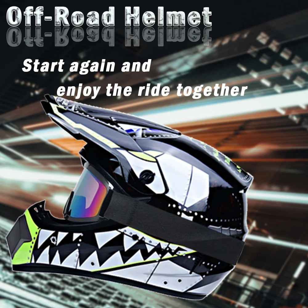 Full Face Motorcycle Crash Helmet I882