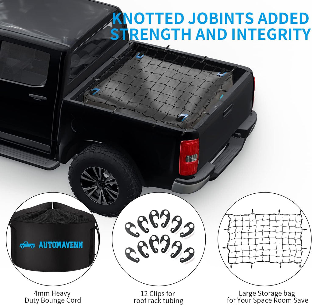 26 Cubic Feet 840D Heavy Duty Waterproof Truck Bed Storage Bag M826