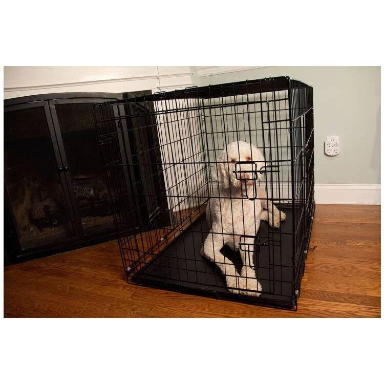 Foldable Double Door Pet Crate with Divider B6897