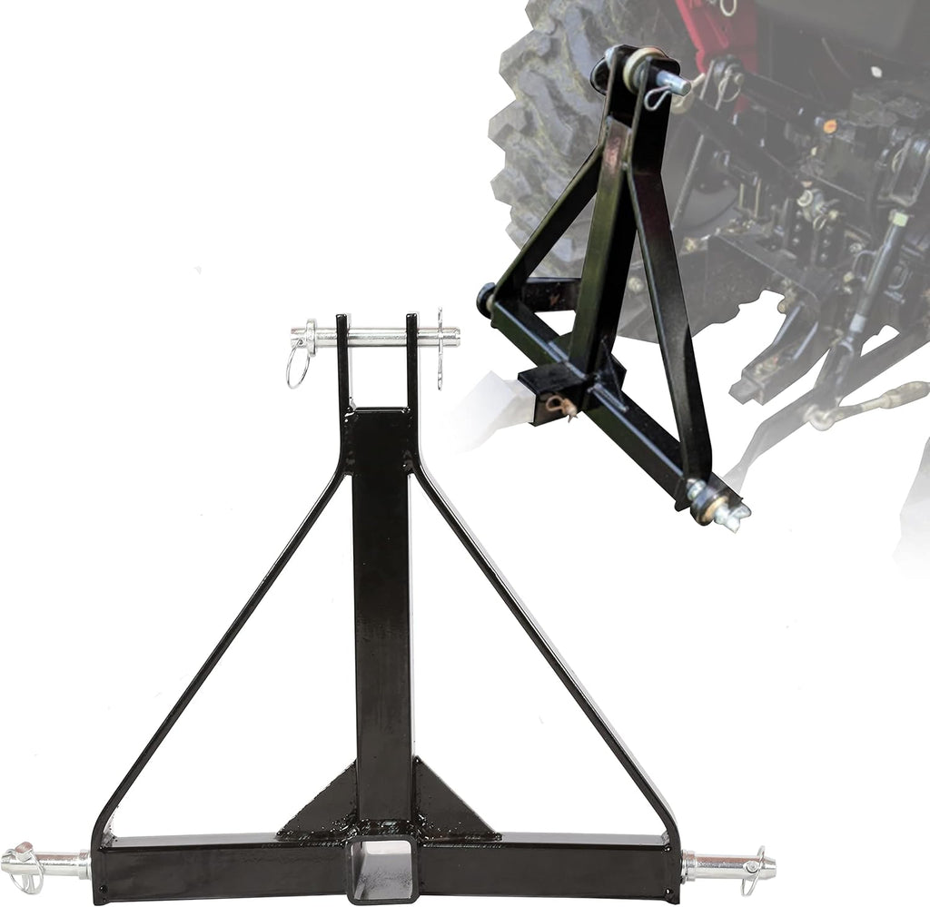 3 Point 2 Receiver Tractor Tow Hitch Drawbar Adapter U5869