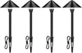 12V 3W Aluminum IP65 Waterproof Landscape Lights 4-Pack M92718