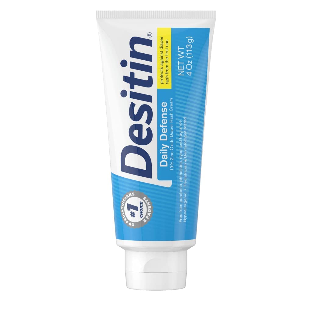 Zinc Oxide Diaper Rash Cream 4 oz (Pack of 2) J2366