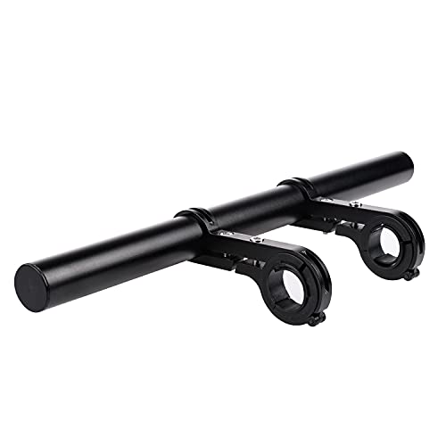 Black Aluminum Alloy 30cm Handlebar Extender J22115