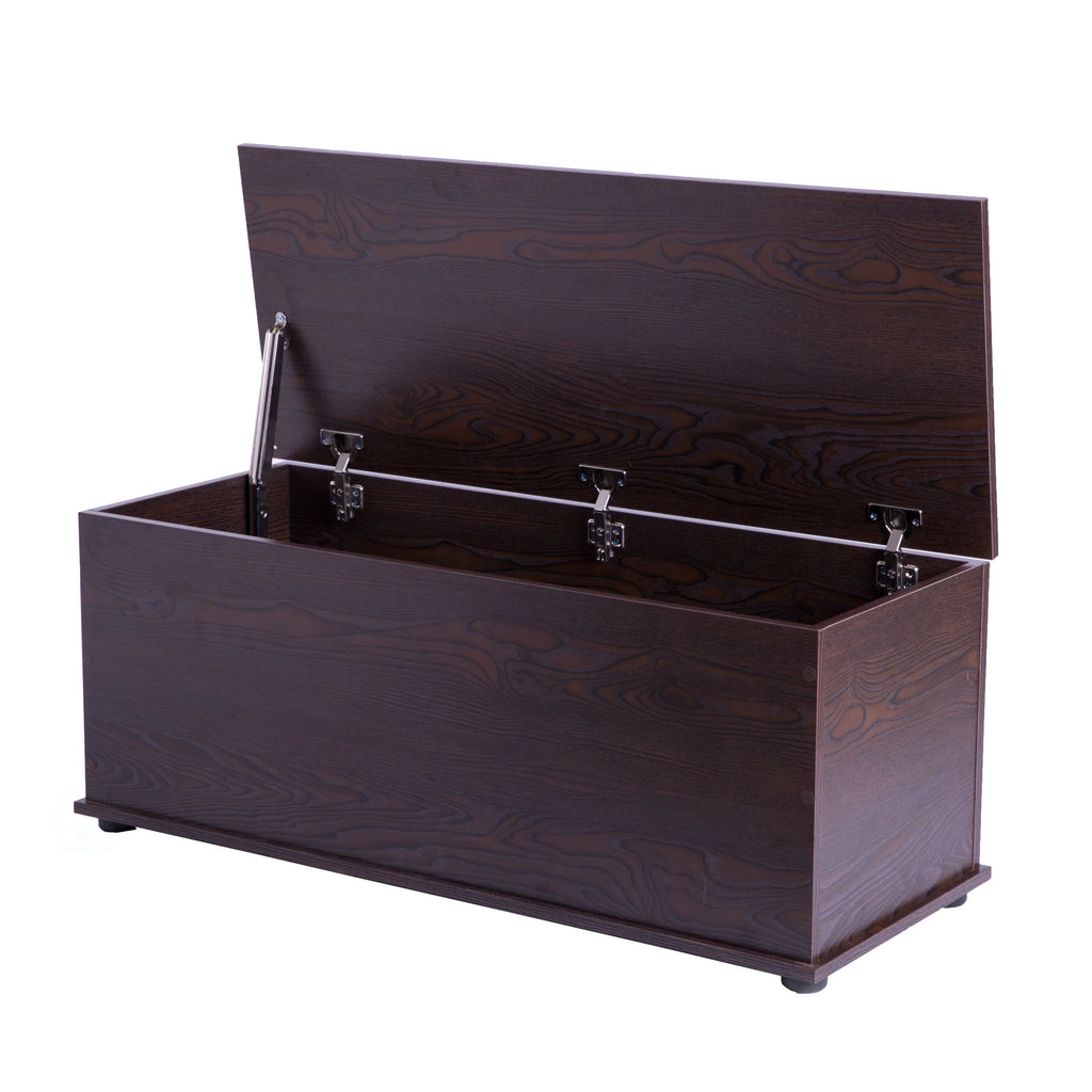 Brown Wooden Toy Box Z976