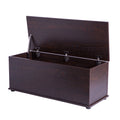Brown Wooden Toy Box Z976