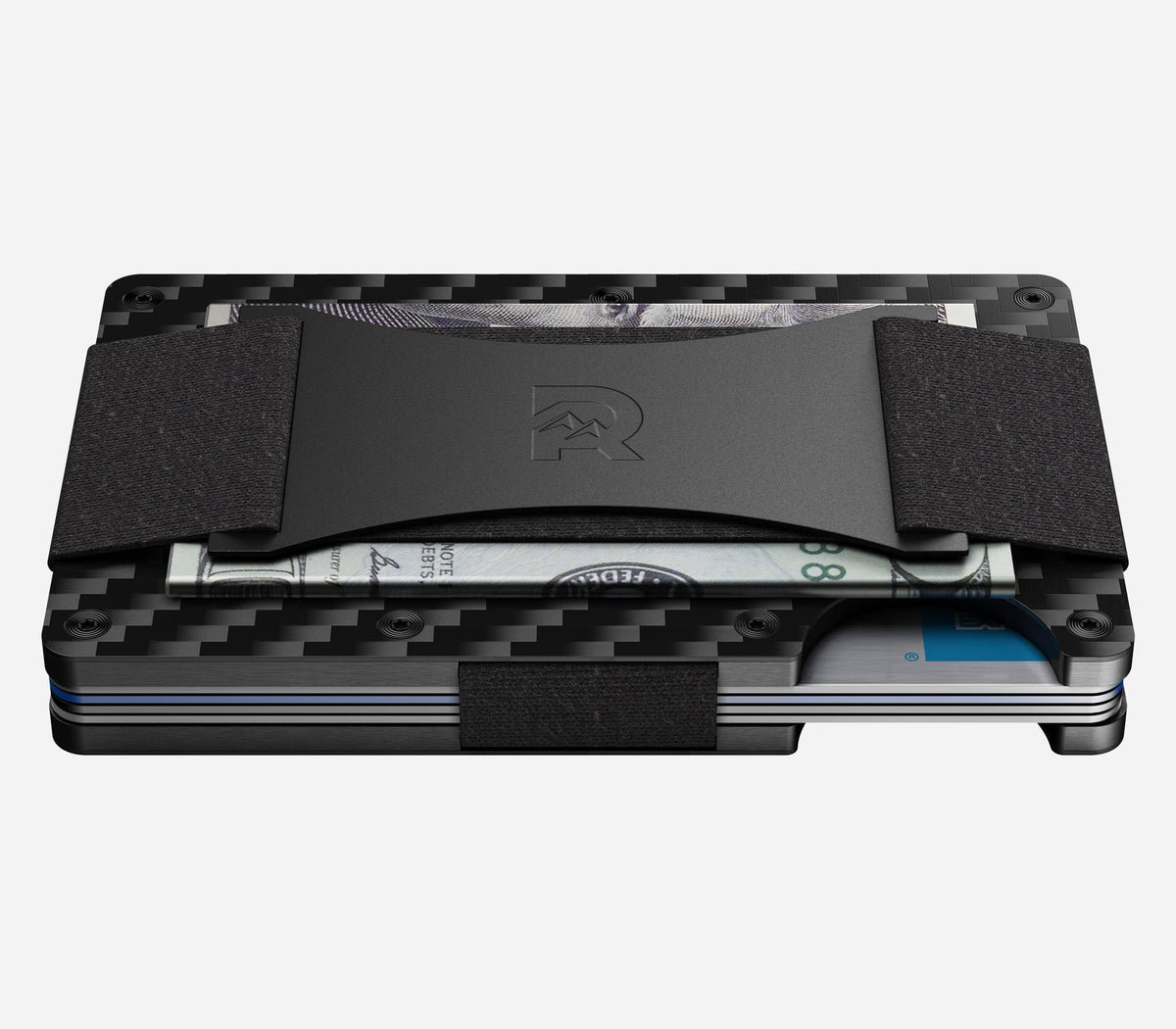 Carbon Fiber Money Clip Wallet K588993