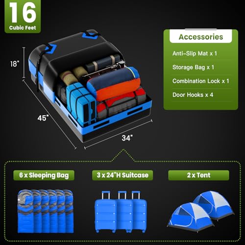 Blue Soft Rooftop Cargo Bag N8127