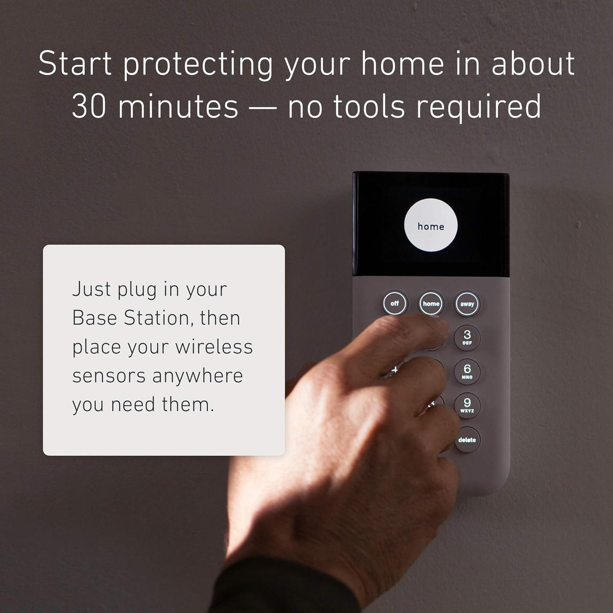 9 Piece Wireless Home Security System with HD Camera G550431