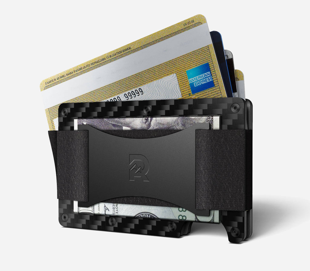 Carbon Fiber Money Clip Wallet K588993