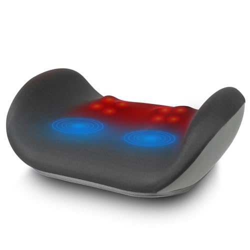 Electric Shiatsu Foot Massager with Heat, Adjustable Vibration Speed U519233