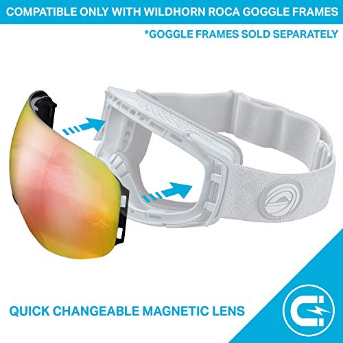 Ski Goggles Frameless Lens A460