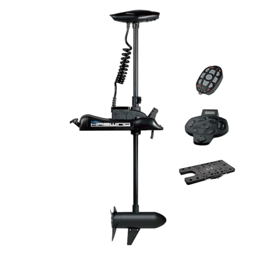 12V 55LB 54 Inch Shaft Electric Trolling Motor with Remote Control N649