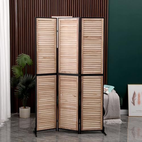 5.9 FT Wooden Room Divider I8852