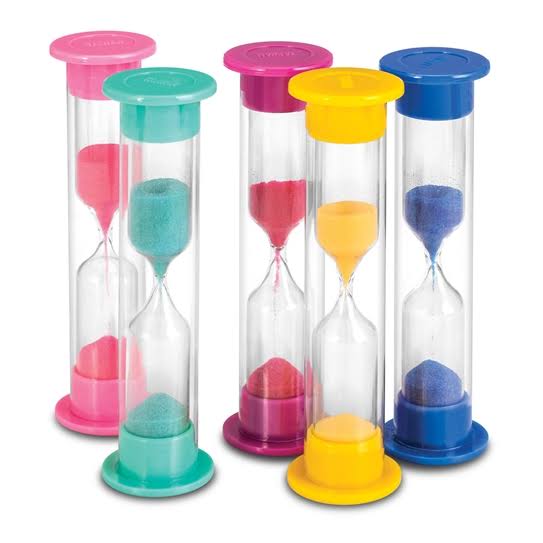 100/Pack Brushing Sand Timers L76384