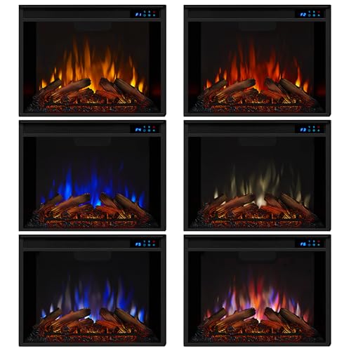74" Electric Fireplace TV Stand with Adjustable Shelves and Storage, Remote Control, Timer P918