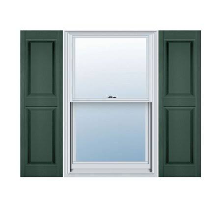 Vinyl Double Panel Shutters A54296
