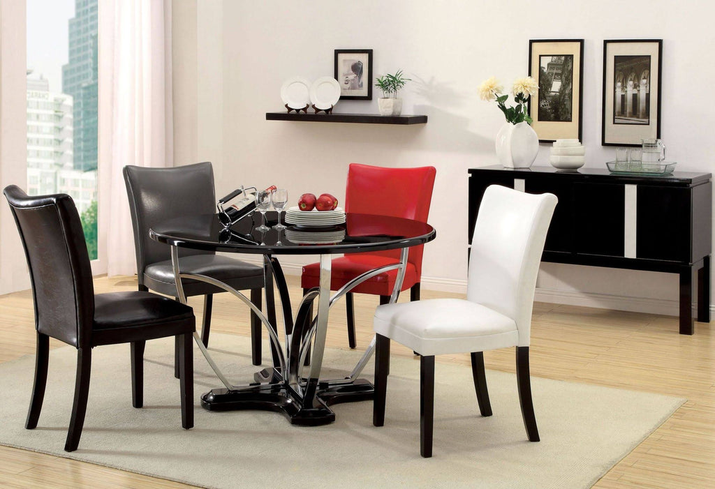 Gray Side Chair Set of 2 M359624