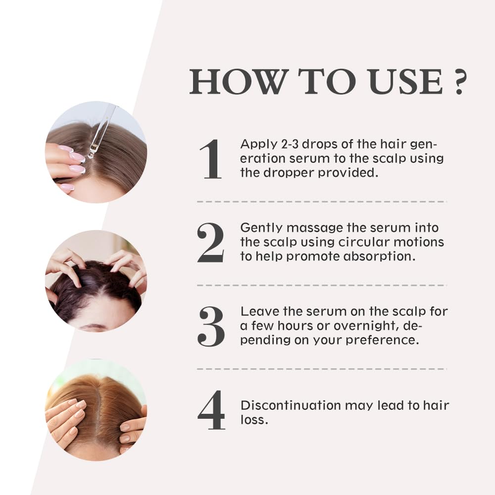 5% Minoxidil Hair Growth Serum Oil 2.11oz H81538