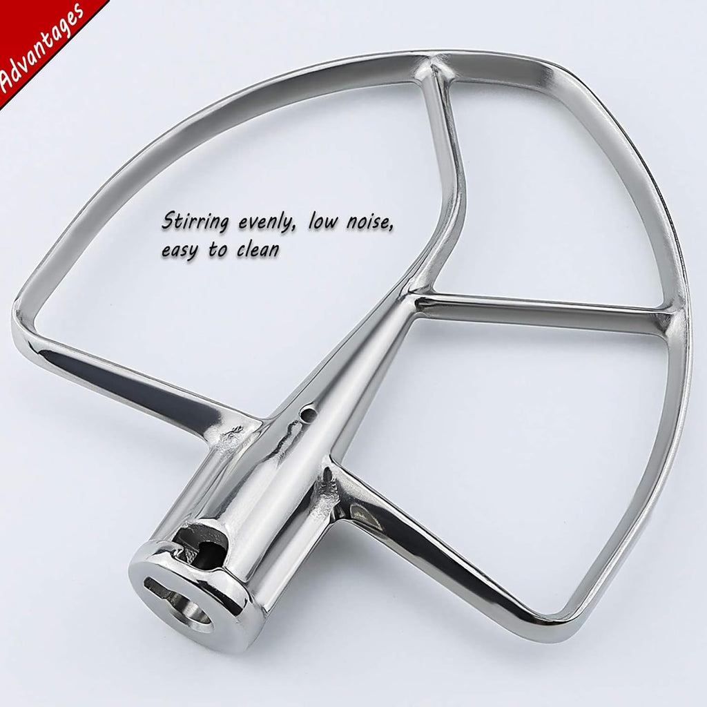 7&8 Quart Stainless Steel Flat Beater for Stand Mixer D4141