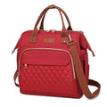 Large Insulated Lunch Tote Bag with Adjustable Strap, Pink G529