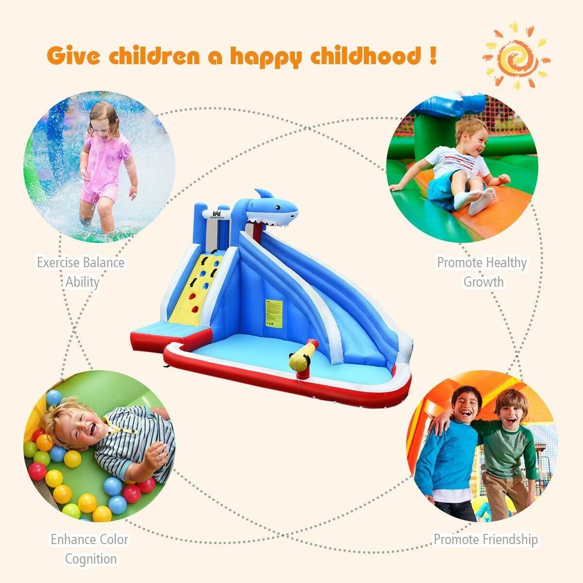 Inflatable Water Slide Bounce House Castle W180