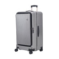 White 29 Inch Lightweight Hardshell ABS+PC Checked Luggage with TSA Lock P322