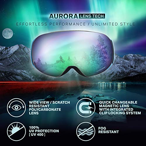 Ski Goggles Frameless Lens A460
