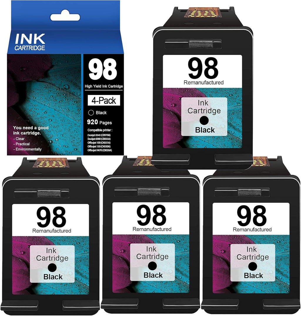 Black Compatible Ink Cartridge 4 Pack A427165