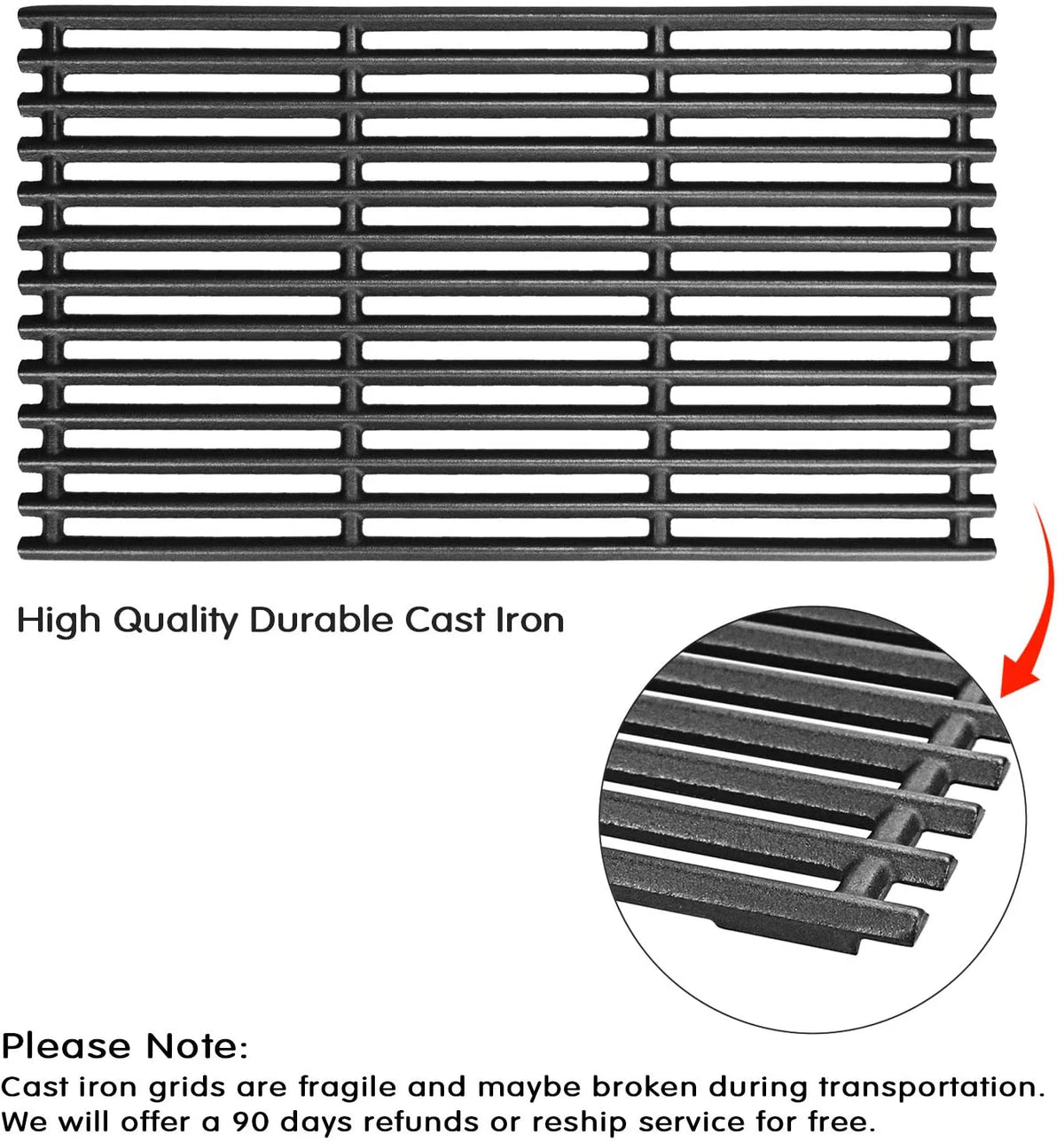 Porcelain Enameled Cooking Grid Grates D85737