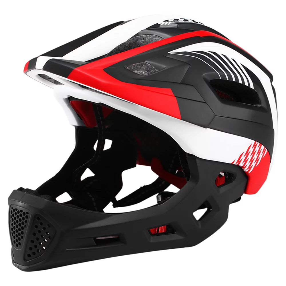 Kids Detachable Full Face Bike Helmet Y2181