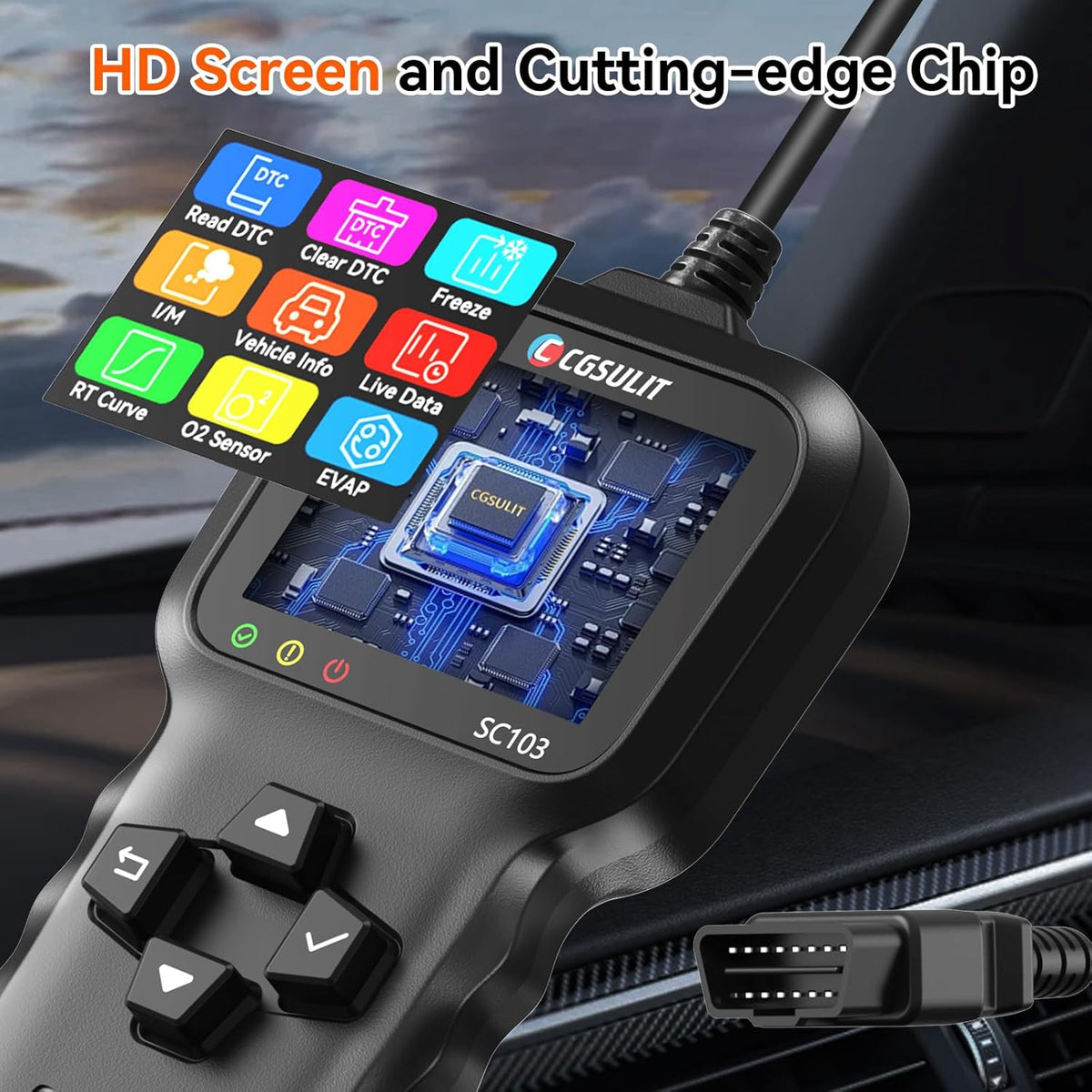 OBD2 Scanner Car Code Reader Scan Tool W153