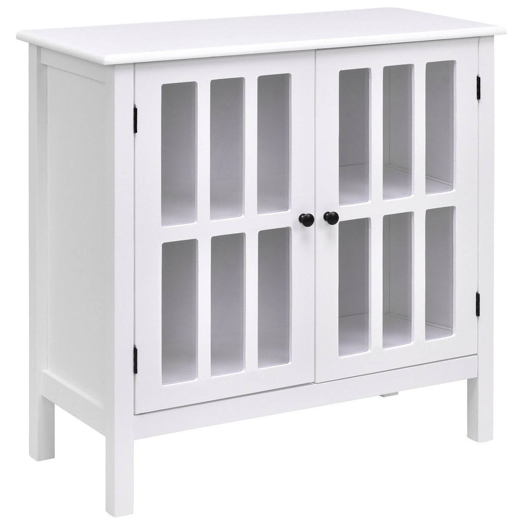 Glass Door Sideboard Storage Cabinet H2534
