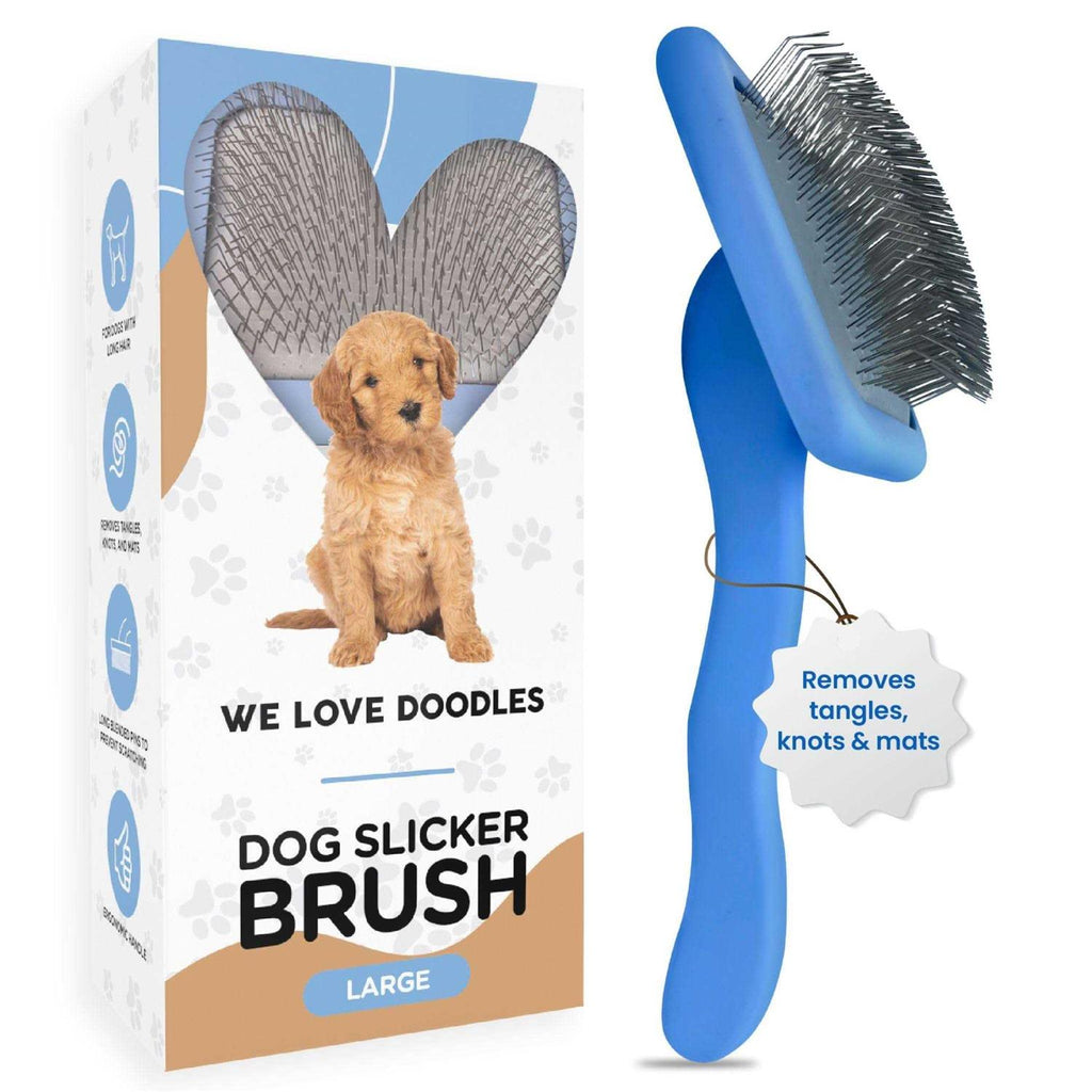 Dog Slicker Brush for Grooming Pet Hair W754767