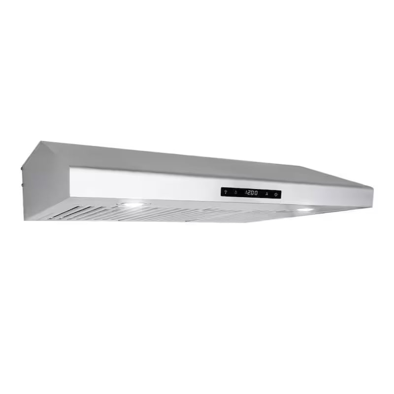 30 in. 500 CFM Ducted Under Cabinet Range Hood in Stainless Steel L772855