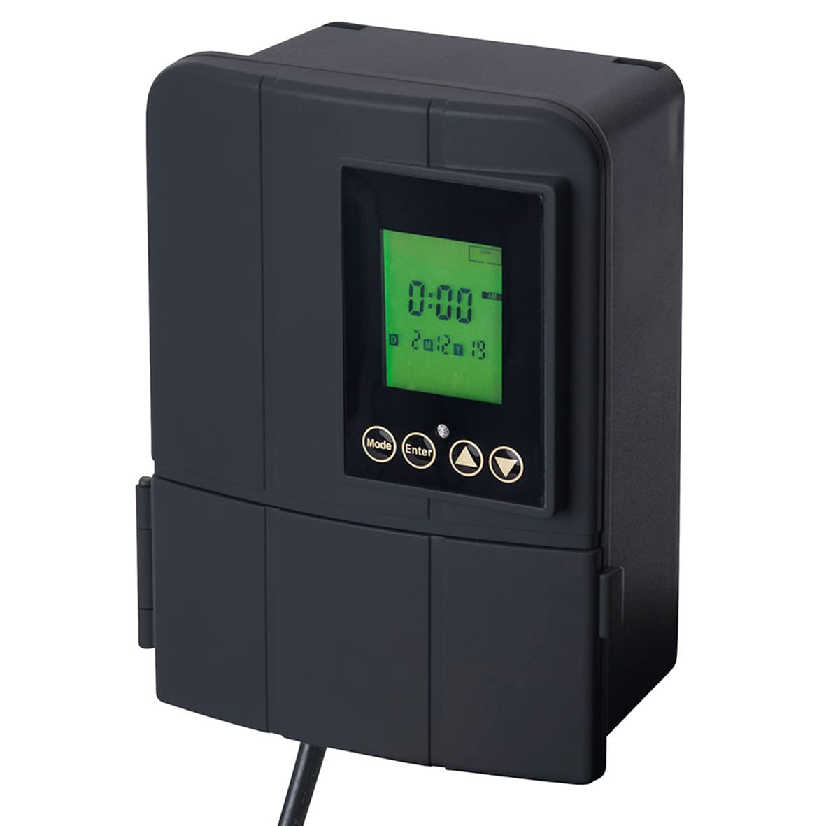 200W Low Voltage Landscape Lighting Transformer with Timer Pack of 2 W1036