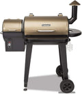 Vertical Propane Smoker with Temperature & Smoke Control, Four Removable Shelves, 36, Black B559628