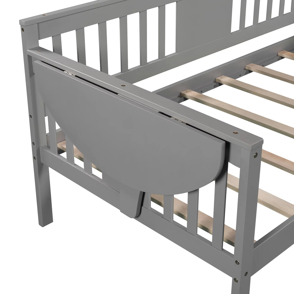 Solid Wood Daybed with Rails Y2717