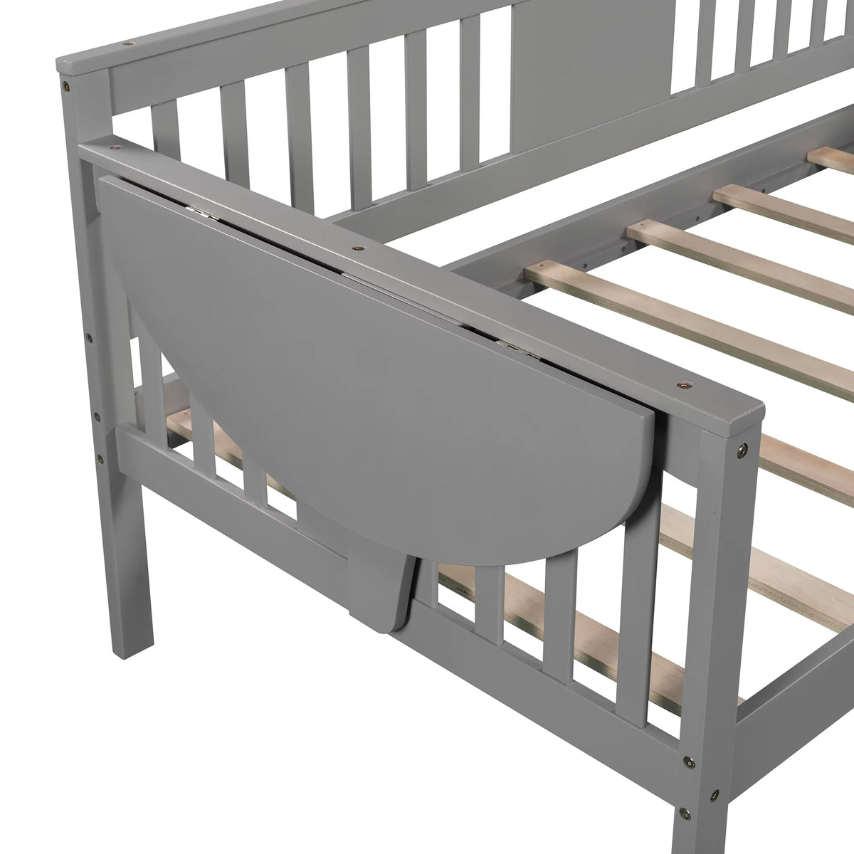 Solid Wood Daybed with Rails Y2717