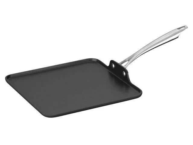 11-Inch Square Hard Anodized Grill Pan N829192