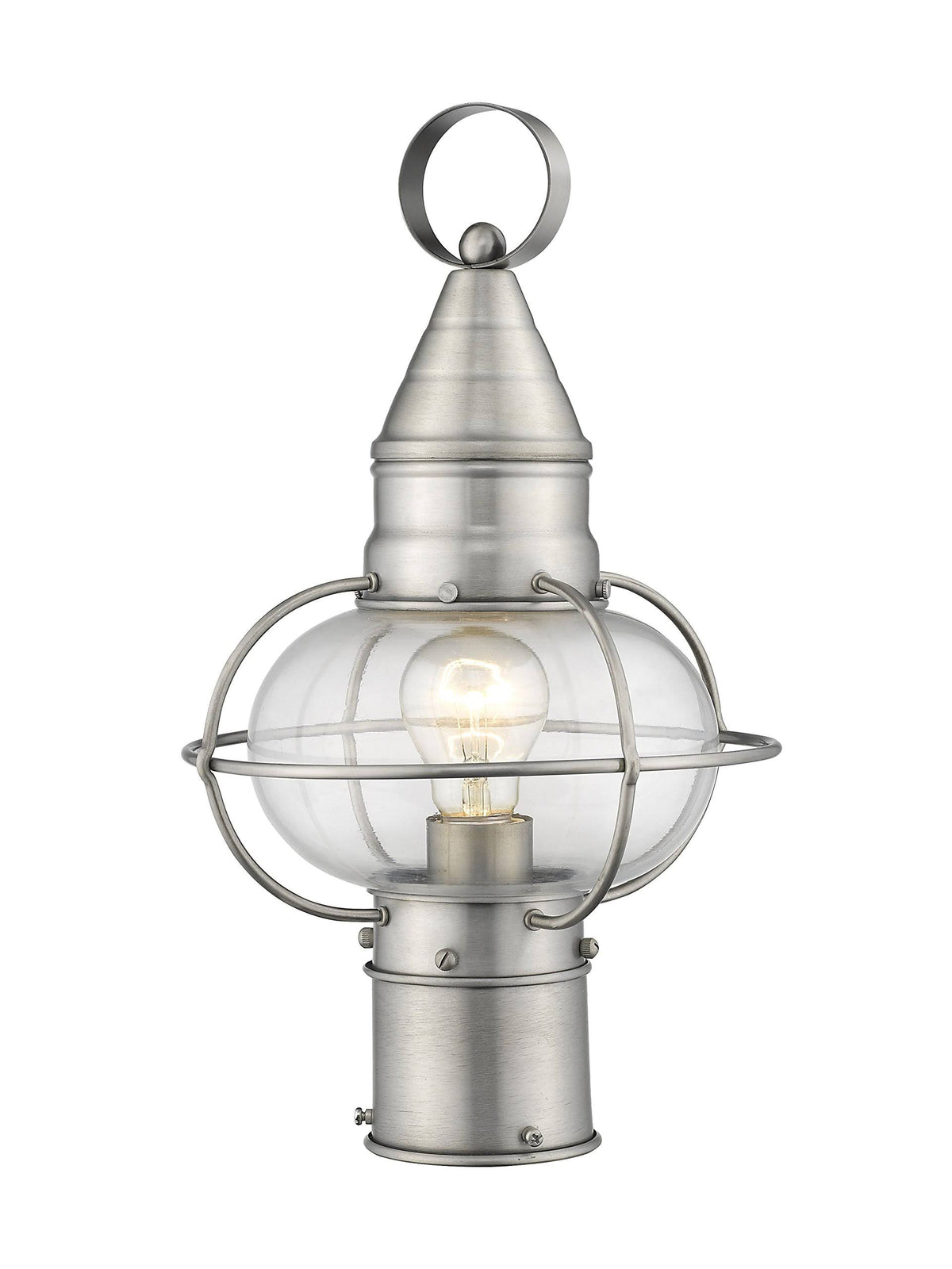 Brushed Nickel Post Lantern E683322