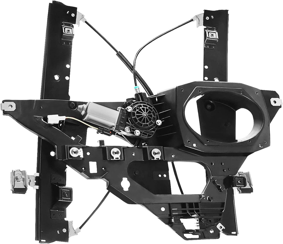 Power Window Regulator with Motor and Panel for Ford Expedition Lincoln Navigator 2007-2017 Front Left Driver Side W764903