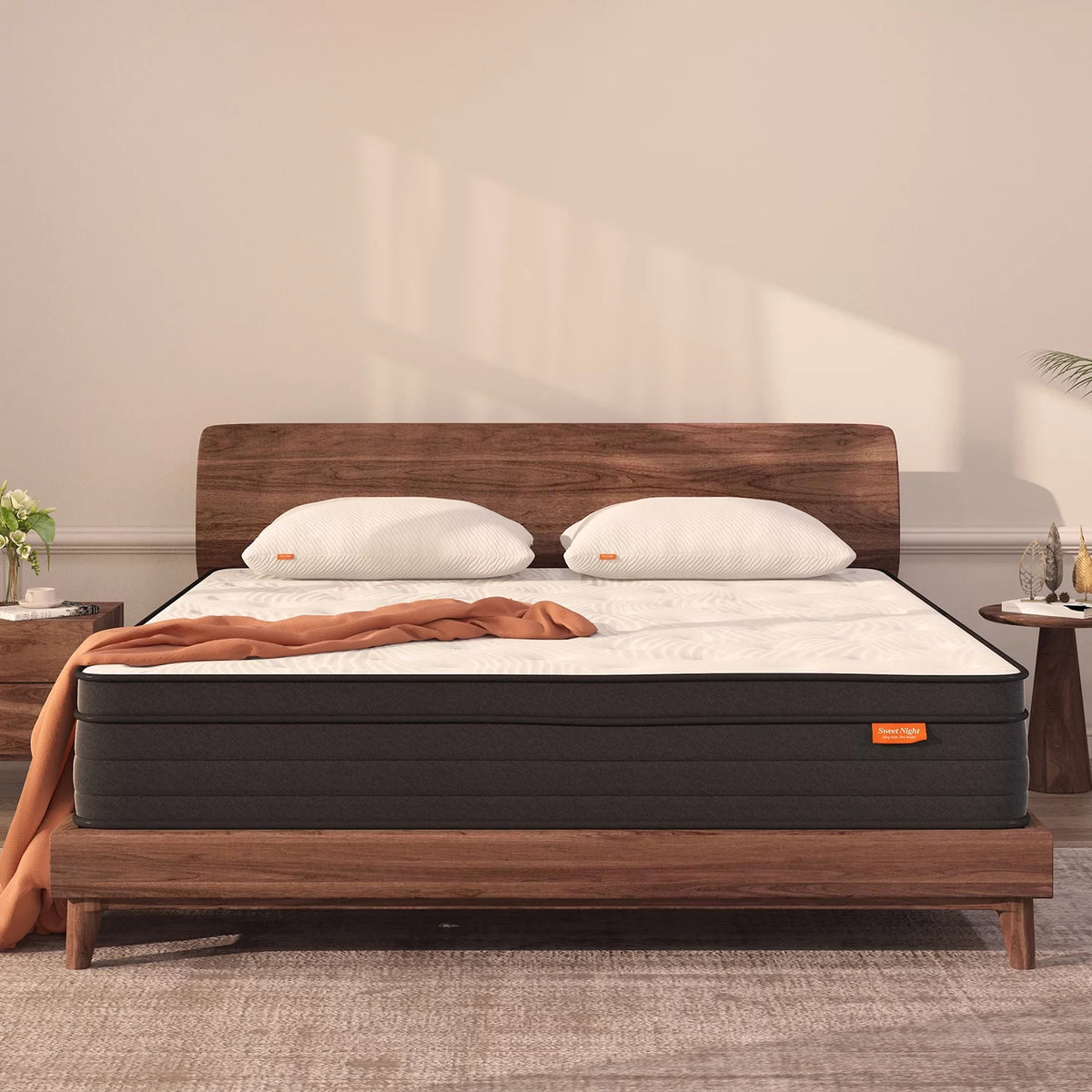 King Size Medium Firm Memory Foam Hybrid Mattress T926