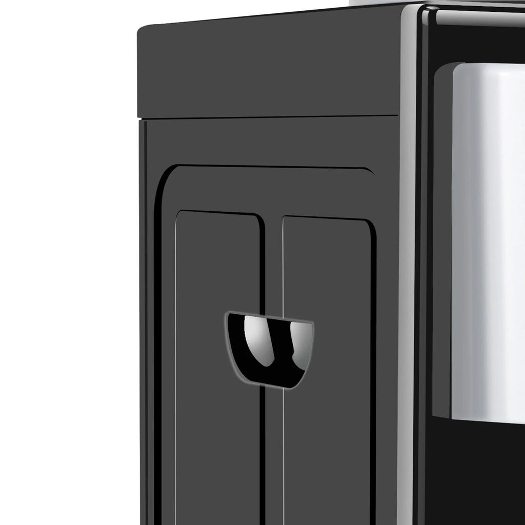 5 Gallon Top Loading Water Cooler Dispenser Hot+Cold Black Y553