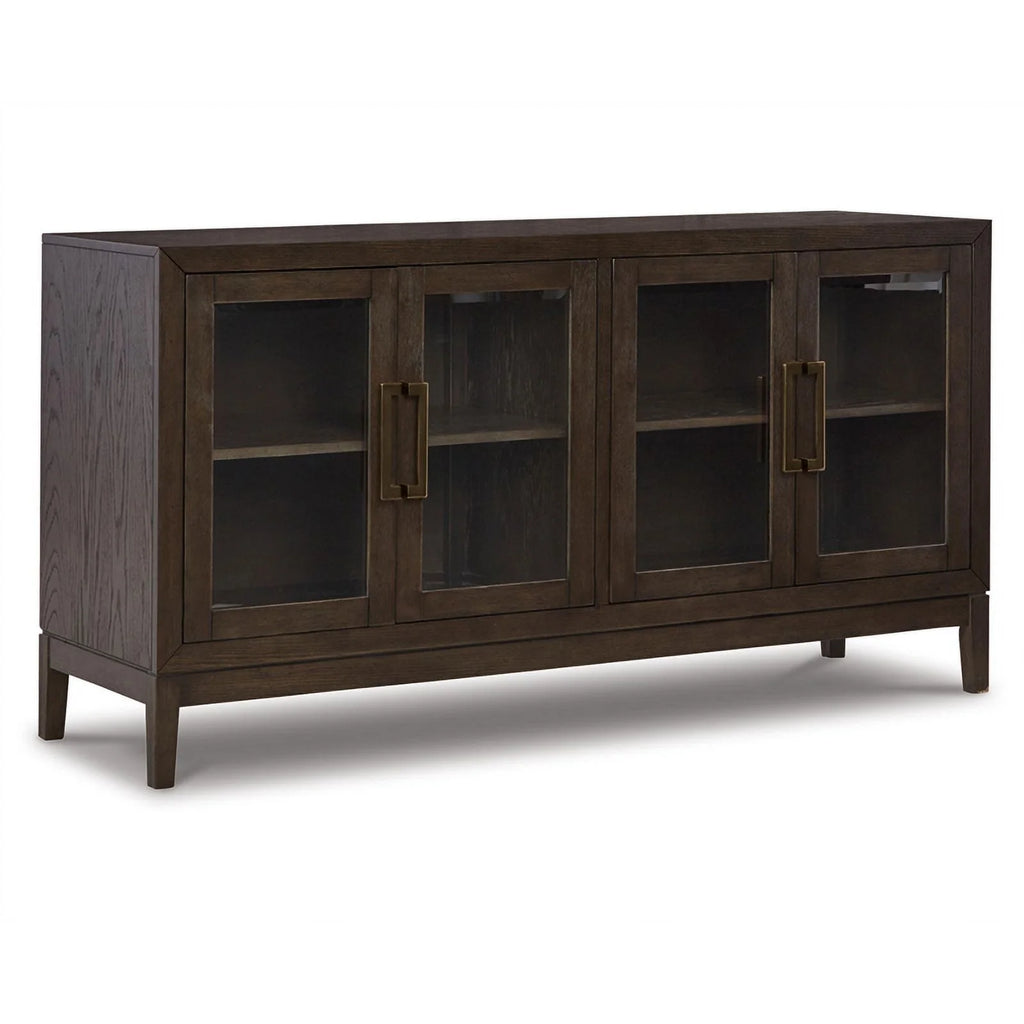 Dark Brown Wood Dining Server W5541