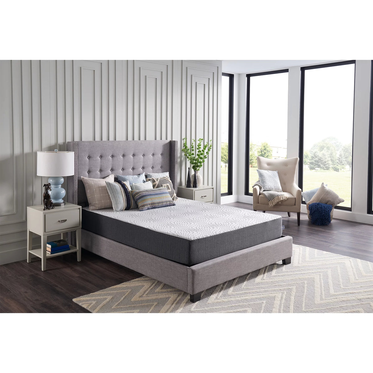 10 Inch Gel Memory Foam Mattress Queen O503837