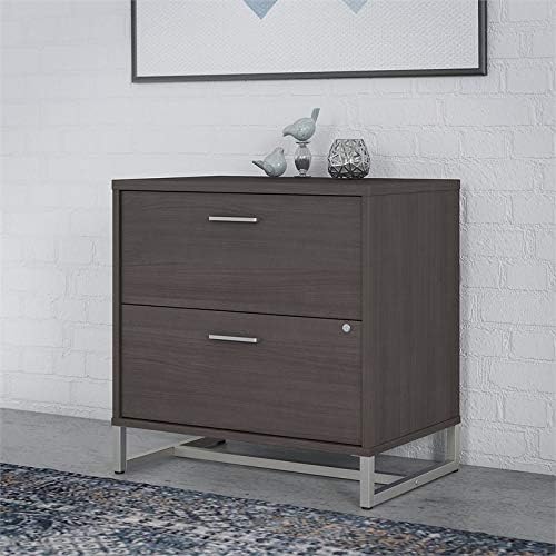 2 Drawer Lateral File Cabinet in Storm Gray C2356