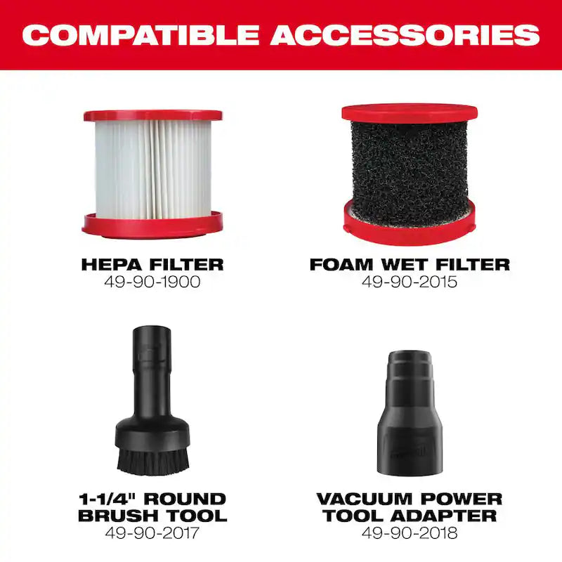 18V Cordless Combo Kit 6-Tool with Batteries Charger and Tool Bag Q8540