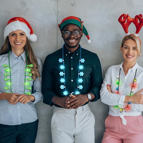 Christmas Light Up Necklace Y317